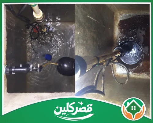 شركة تنظيف خزانات المياه بالرياض 0550575548 قصر كلين تنظيف خزان مياه بالمعدات المخصصة لإزالة الرواسب ضمن خدمة تنظيف خزانات بالرياض.